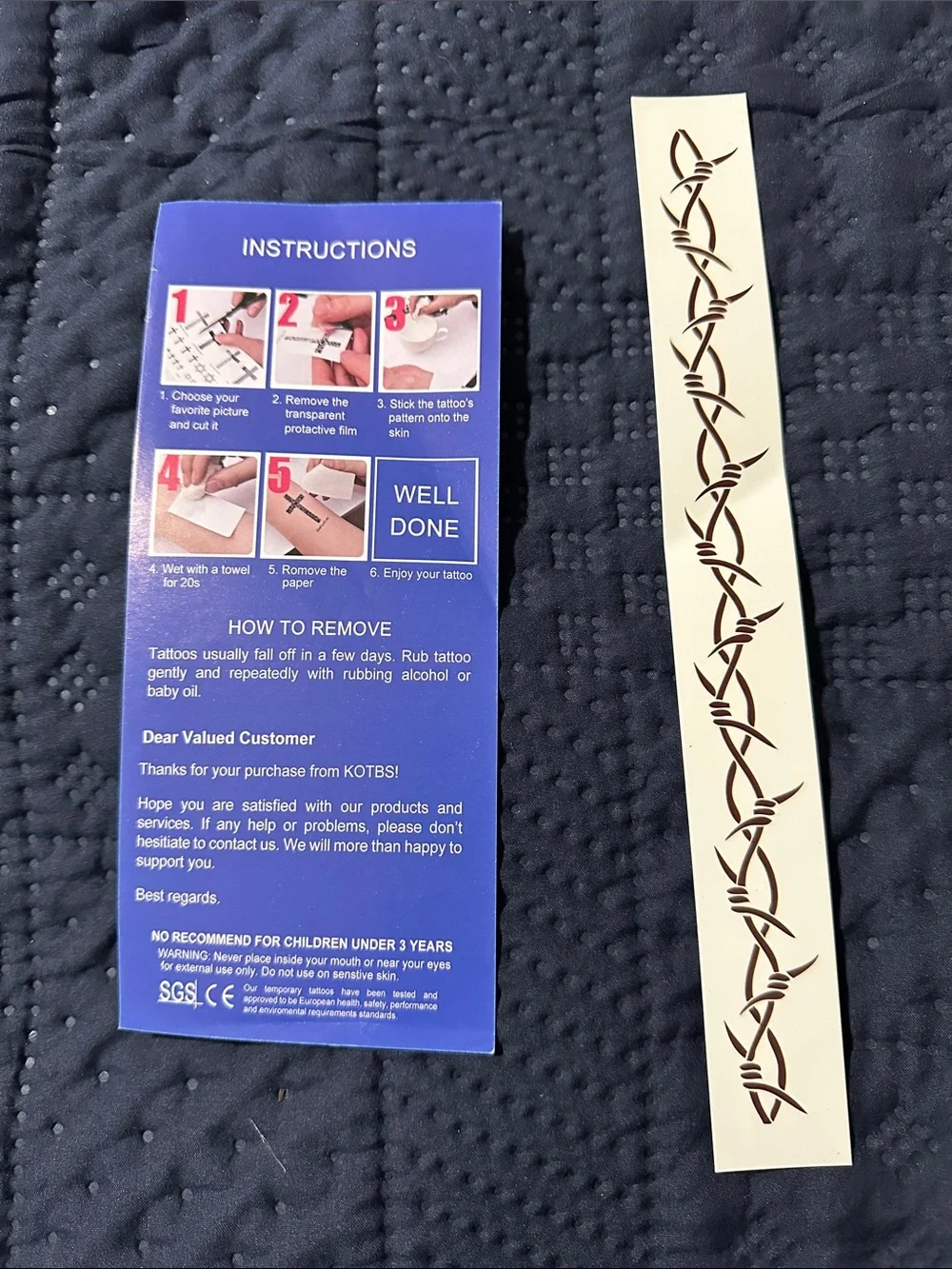 N/A temporary tattoos